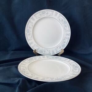 Sheffield China Blue Whisper Dinner Plates